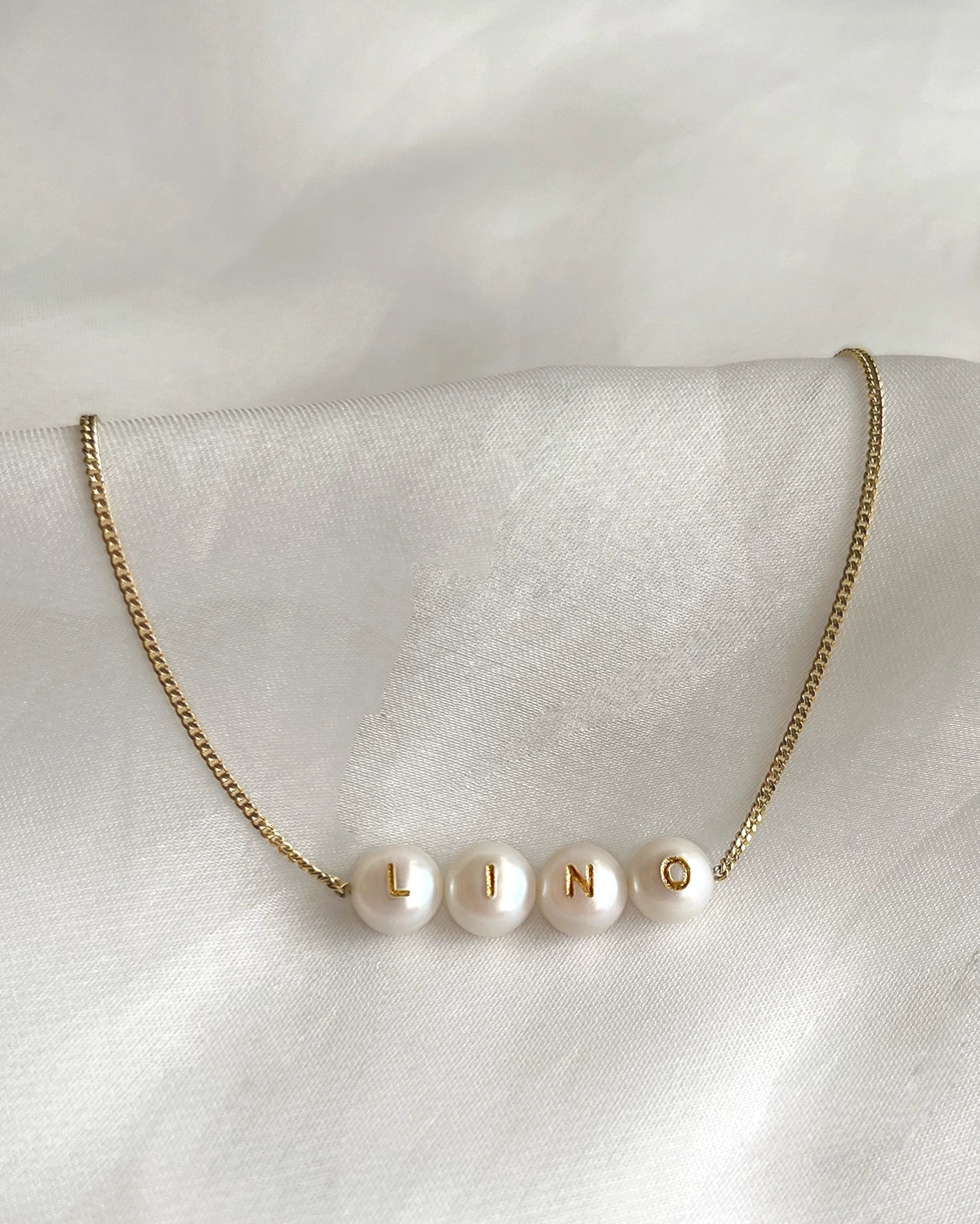 Name Bracelet Golden Shine