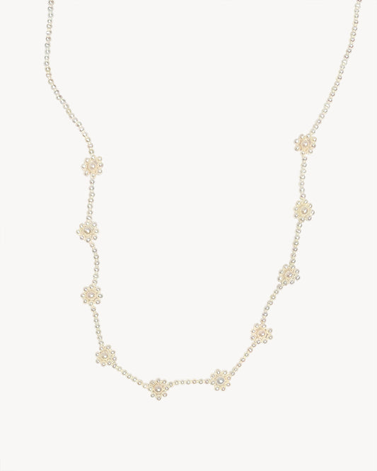 Perlenkette Gänseblümchen für Mädchen