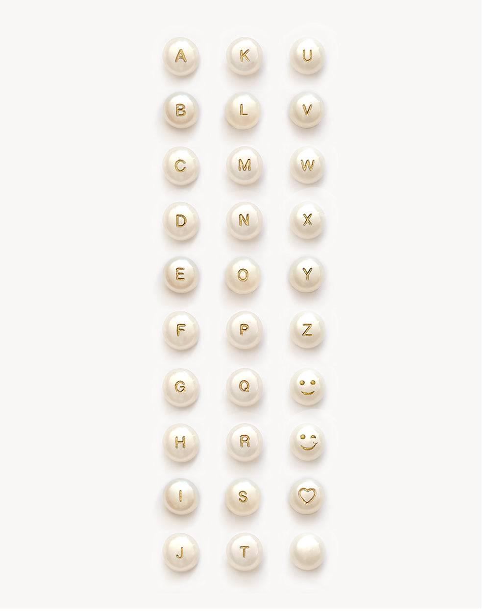 Pearl Whisper Charm with Double-Sided Engraving