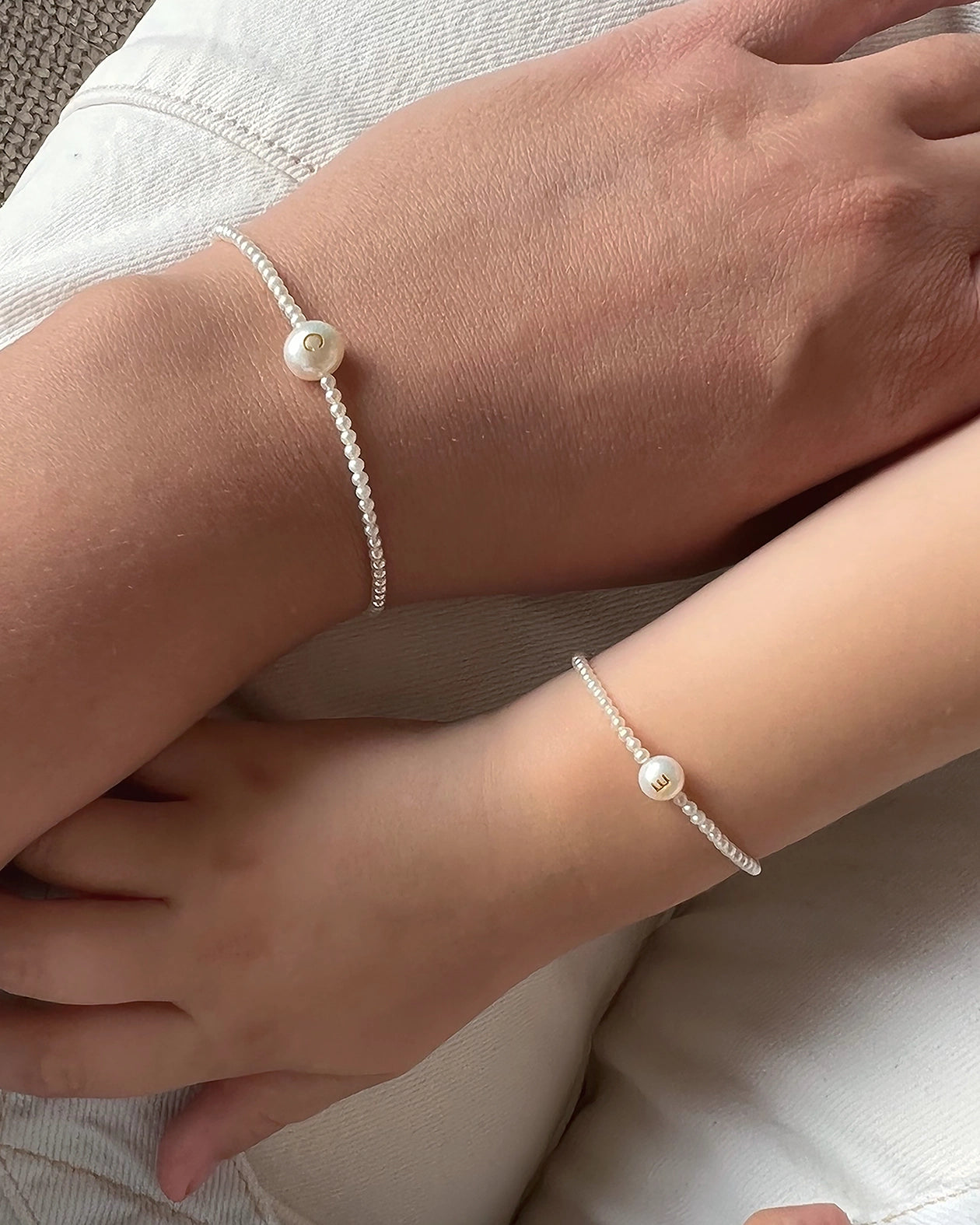 Initial Pearls “Mommy & Me” Set