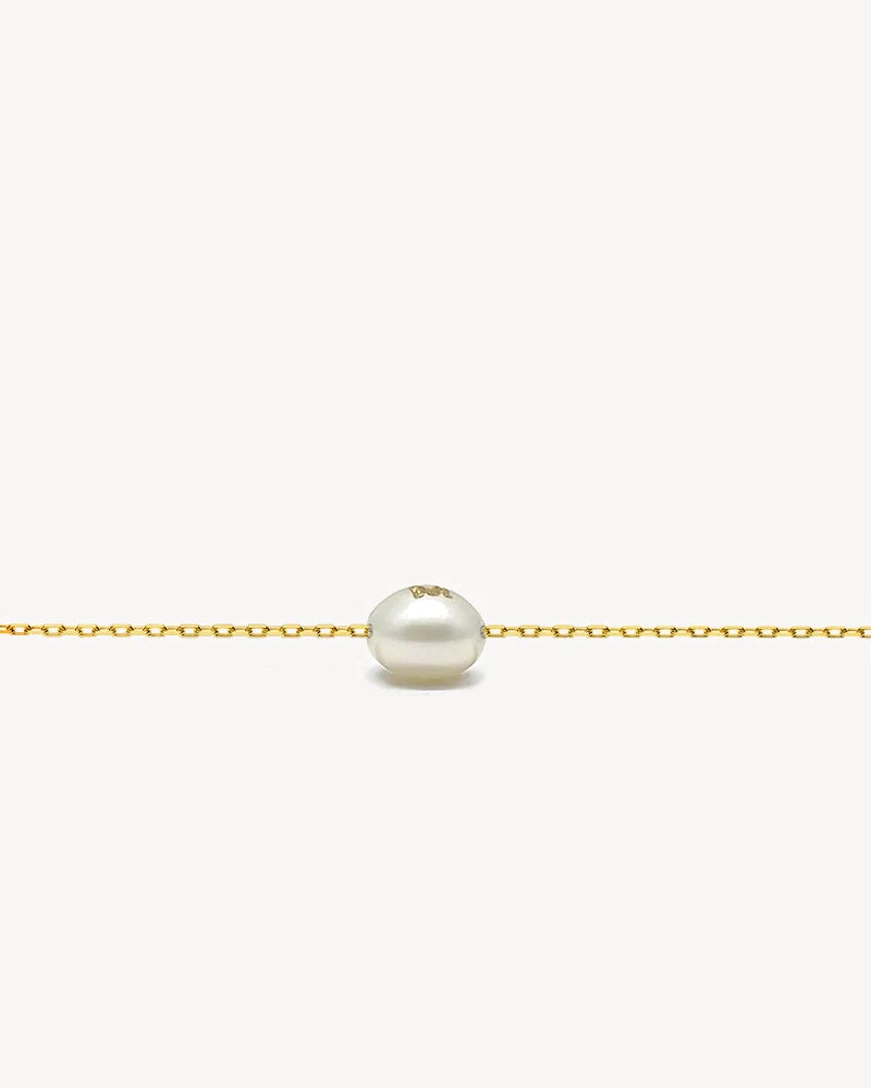 Initial Necklace Tiny Shine for Girls