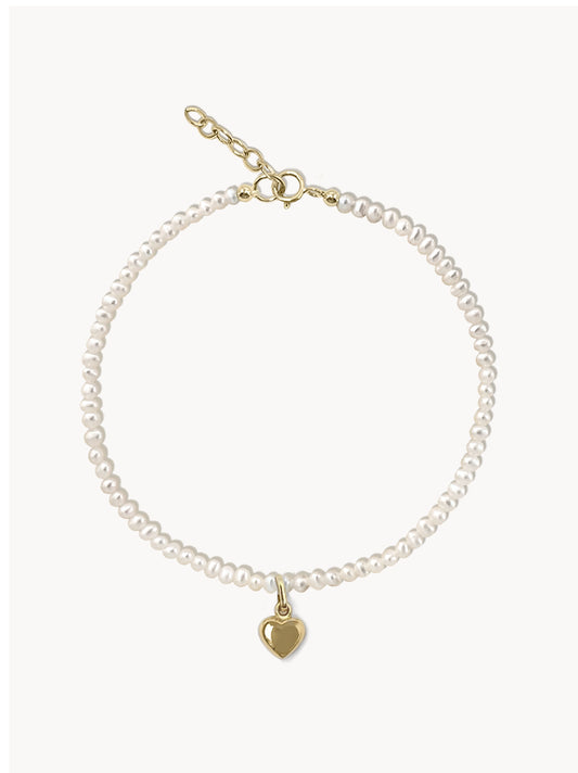 Golden Heart Bracelet