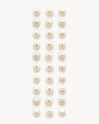 Initial Bracelet Pearls for Girls