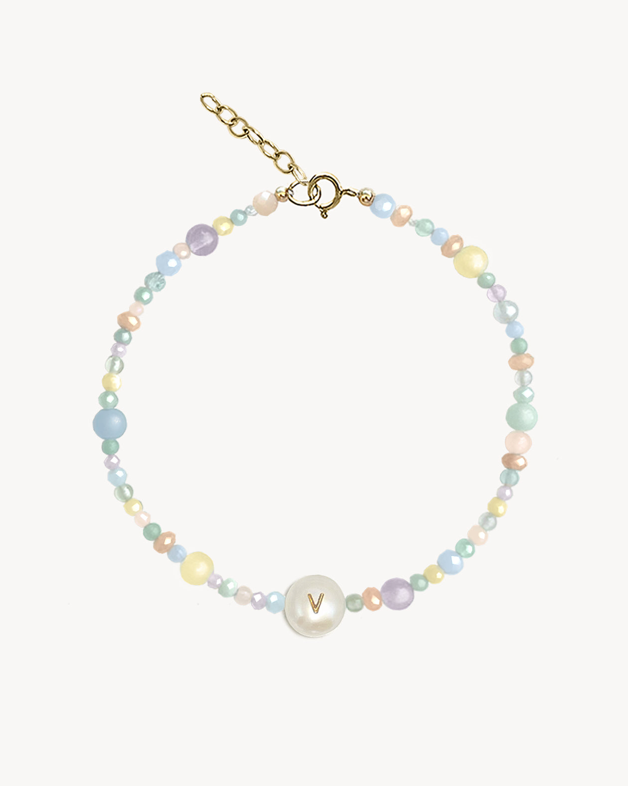 Initial Bracelet Candy (Mixed Colors)